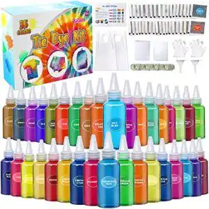 Batikfarben patifeed set fuer kinder 35 farben batik set tie dye