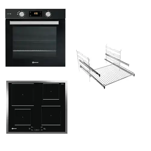 Bauknecht BAKO 566 Pyro Ind Einbau-Backofen 60 cm mit Heißluft und Dampffunktion