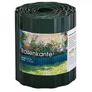 Beetumrandung novatool 15 cm hoch i 9 meter i gruen i beeteinfassung