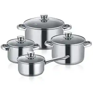 Berndes toepfe berndes 4 teiliges topfset new roma kochtopf set