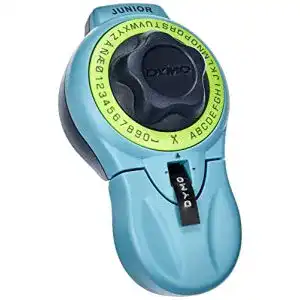 Beschriftungsgeraet dymo s0717910 etikettiergeraet 9 mm blau