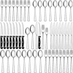 Besteckset 12 personen wildone 72 teilig essbesteck set