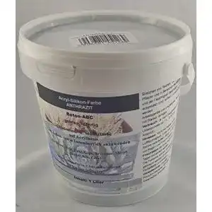 Betonfarbe beton abc anthrazit beton farbe acryl silikon 1 liter