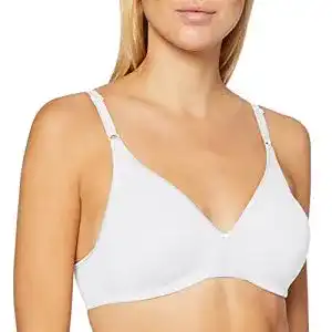 Bh nur die baumwoll buegelloser doppellagiger softcup bra weich