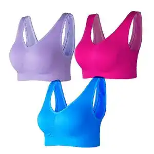 Bh uebergroesse lemef damen seamless sport bh