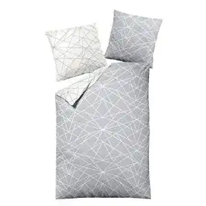 Biber bettwaesche dormisette biber bettwaesche 2tlg grau silber