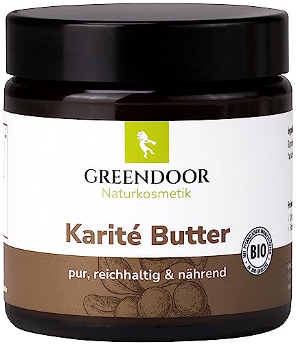 Bio-Sheabutter GREENDOOR PUR BIO Sheabutter 120ml, vegan