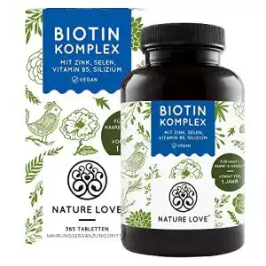 Biotin nature love komplex mit zink selen silizium vitamin b5