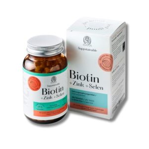 Biotin Suppstainable 365 Zink Selen Tabletten, PETA Zertifiziert