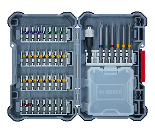 Bitset Bosch Professional 40-tlgs. Bohrer Bit Set, Pick and Click