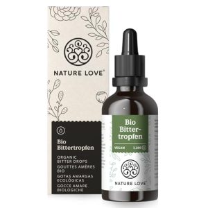 Bitterstoffe-Tropfen Nature Love ® Bio Bittertropfen ohne Alkohol