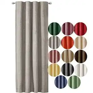 Blickdichte vorhaenge jemidi vorhang blickdicht 140x245cm gardine