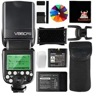 Blitzgeraete godox v860iin speedlite 24g hss 1 8000s gn60