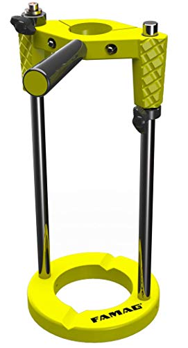 Bohrständer FAMAG Senkvorrichtung 210 mm, runder Fuß - bohrstaender famag senkvorrichtung 210 mm runder fuss