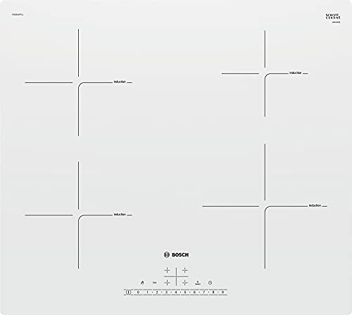 Bosch Induktionskochfeld Bosch Serie 4 Pue612Ff1J Kochfeld Weiß