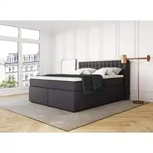 Boxspringbett 160x200 betten jumbo king cm 7 zonen tfk haertegrad h3