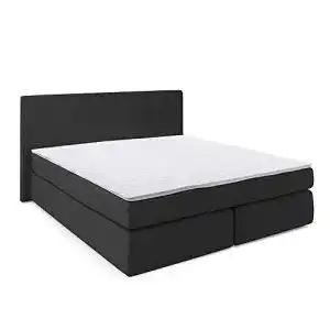 Boxspringbett vitalispa schwarz 200 x 160 cm