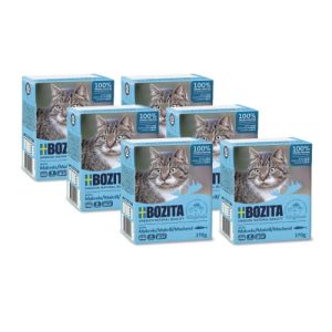 Bozita-Katzenfutter Bozita Häppchen in Gelee mit Makrele Multibox