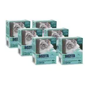 Bozita katzenfutter bozita haeppchen in gelee mit schellfisch