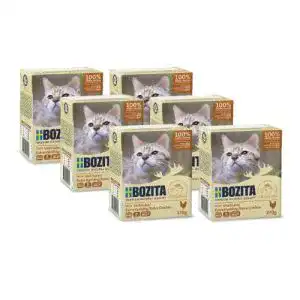 Bozita katzenfutter bozita haeppchen in gelee mit viel huhn multibox