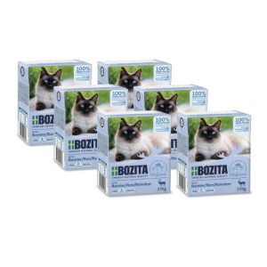 Bozita-Katzenfutter Bozita Häppchen in Soße mit Rentier Multibox