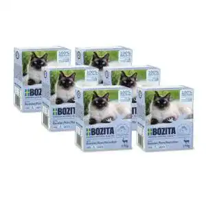 Bozita katzenfutter bozita haeppchen in sosse mit rentier multibox