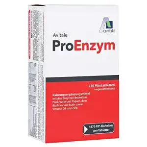 Bromelain avitale proenzym magensaftresistente filmtabletten