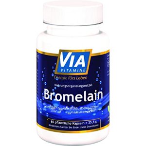 Bromelain Via Vitamine 1200 GDU/g (~2400 F.I.P) hochdosiert - bromelain via vitamine 1200 gdu g 2400 f i p hochdosiert