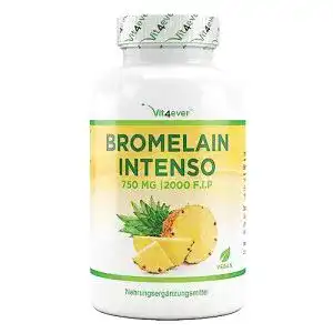 Bromelain vit4ever intenso 750 mg 2000 f i p