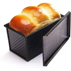 Brotbackform mit deckel chefmade laibpfanne mit deckel
