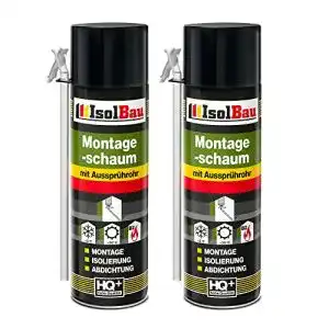 Brunnenschaum isolbau b2 montageschaum adapterschaum 2 x 500 ml