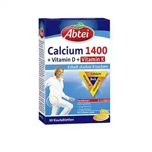 Calcium abtei 1400 d k hochdosiert