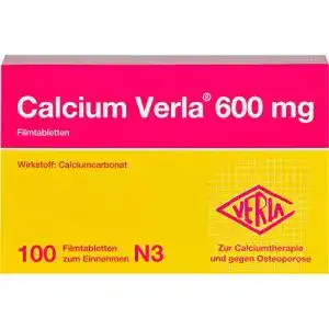Calcium calcium verla 600 mg filmtabletten 100 st