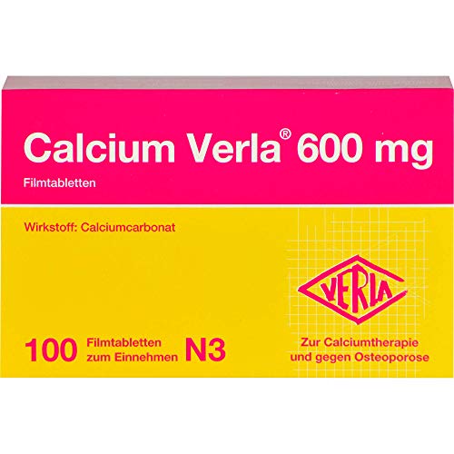Calcium Calcium Verla 600 mg Filmtabletten 100 St.