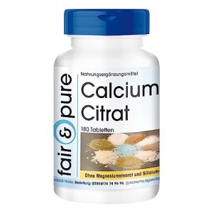 Calcium Fair & Pure ® Citrat 300mg, vegan, Reinsubstanz