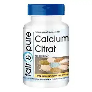 Calcium fair pure citrat 300mg vegan reinsubstanz