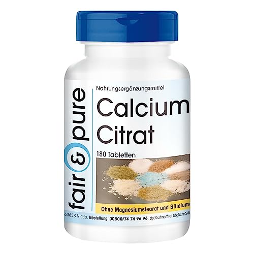 Calcium Fair & Pure ® Citrat 300mg, vegan, Reinsubstanz