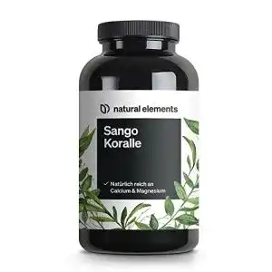 Calcium natural elements sango meereskoralle 180 kapseln