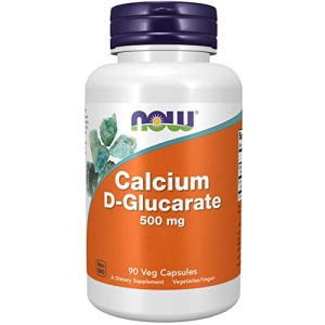 Calcium NOW Foods -D-Glucarat, 500mg, hochdosiert, 90 Kapseln