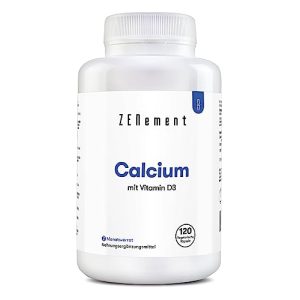 Calcium Zenement citrat, mit Vitamin D3, 120 Kapseln