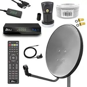 Camping sat anlage arli digital sat anlage 60 cm spiegel