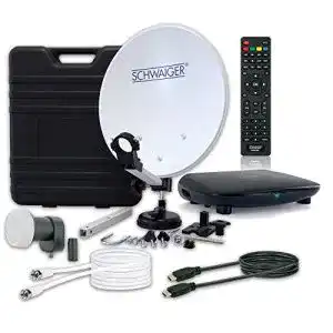 Camping sat anlage schwaiger 9604 komplett set digital