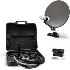 Camping sat anlage xoro 385 cm camping satellitenantenne