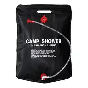 Campingdusche milestone camping milestone 20litre solar camping