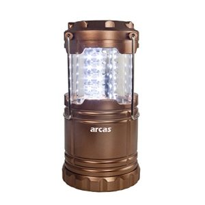 Campinglampe Arcas 30720008 – Camping Laterne mit 30 LEDs, kupfer