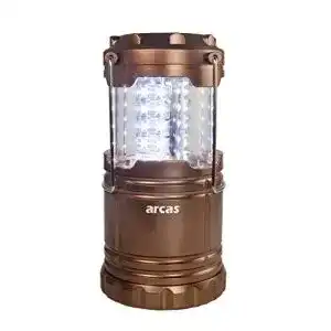 Campinglampe arcas 30720008 camping laterne mit 30 leds kupfer