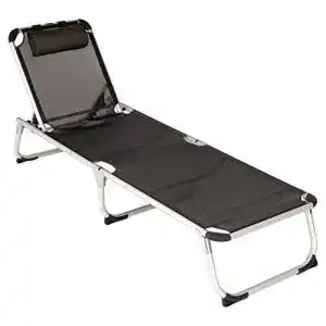 Campingliege divero gartenliege camping liege 187x59x30 cm