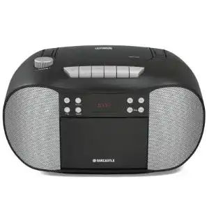Cd player mit kassettendeck oakcastle bcx10 tragbarer