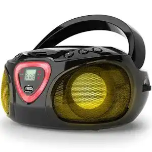 Cd radio auna roadie stereoanlage boombox usb mp3