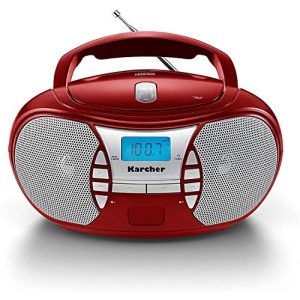 CD-Radio Karcher RR 5025-R tragbares CD Radio, Boomboxen